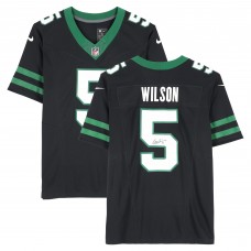 Garrett Wilson New York Jets Autographed Fanatics Authentic Nike 2024 Black Alternate Limited Jersey Garrett Wilson New York Jets Autographed Fanatics Authentic Nike 2024 Black Alternate Limited Jersey