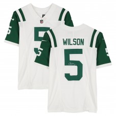 Garrett Wilson New York Jets Autographed Fanatics Authentic 2024 White Nike Alternate Limited Jersey Garrett Wilson New York Jets Autographed Fanatics Authentic 2024 White Nike Alternate Limited Jersey