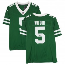 Garrett Wilson New York Jets Autographed Fanatics Authentic 2024 Green Nike Limited Jersey Garrett Wilson New York Jets Autographed Fanatics Authentic 2024 Green Nike Limited Jersey