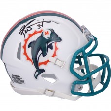 Ricky Williams Miami Dolphins Autographed Fanatics Authentic Riddell 1997-2012 Throwback Speed Mini Helmet