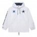 Куртка на кнопках Dallas Cowboys Mitchell & Ness White Vintage Logo Coaches