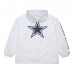 Куртка на кнопках Dallas Cowboys Mitchell & Ness White Vintage Logo Coaches