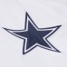 Куртка на кнопках Dallas Cowboys Mitchell & Ness White Vintage Logo Coaches
