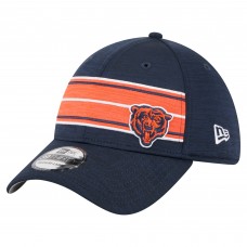 Бейсболка Chicago Bears New Era Navy Stripes 39THIRTY