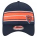 Бейсболка Chicago Bears New Era Navy Stripes 39THIRTY