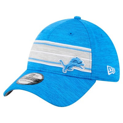 Бейсболка Detroit Lions New Era Blue Stripes 39THIRTY