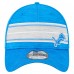 Бейсболка Detroit Lions New Era Blue Stripes 39THIRTY