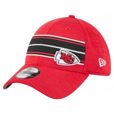 Бейсболка Kansas City Chiefs New Era Red Stripes 39THIRTY