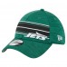 Бейсболка New York Jets New Era Green Stripes 39THIRTY Бейсболка New York Jets New Era Green Stripes 39THIRTY