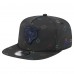 Chicago Bears New Era Black Gummy Golfer Snapback Hat