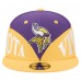 Бейсболка Minnesota Vikings New Era Purple/Gold Split 9FIFTY Snapback
