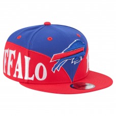 Бейсболка Buffalo Bills New Era Royal/Red Split 9FIFTY Snapback