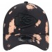 Бейсболка Kansas City Chiefs New Era Black Bleached 9FORTY A-Frame