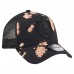 Бейсболка Las Vegas Raiders New Era Black Bleached 9FORTY A-Frame