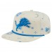 Detroit Lions New Era Cream Celestial Golfer Snapback Hat