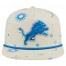 Detroit Lions New Era Cream Celestial Golfer Snapback Hat