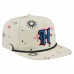 Houston Texans New Era Cream Celestial Golfer Snapback Hat