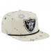 Las Vegas Raiders New Era Cream Celestial Golfer Snapback Hat