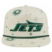 New York Jets New Era Cream Celestial Golfer Snapback Hat