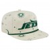 New York Jets New Era Cream Celestial Golfer Snapback Hat