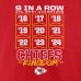 Kansas City Chiefs Nine-Straight AFC West Division Champions T-Shirt - Red