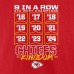 Kansas City Chiefs Nine-Straight AFC West Division Champions T-Shirt - Red