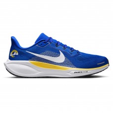 Los Angeles Rams Nike Unisex Zoom Pegasus 41 Running Shoes - Royal Los Angeles Rams Nike Unisex Zoom Pegasus 41 Running Shoes - Royal
