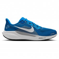 Unisex Detroit Lions Nike Blue Air Zoom Pegasus 41 Sneakers