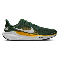 Unisex Green Bay Packers Nike Green Air Zoom Pegasus 41 Sneakers