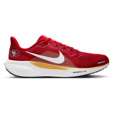 Unisex San Francisco 49ers Nike Scarlet Air Zoom Pegasus 41 Sneakers