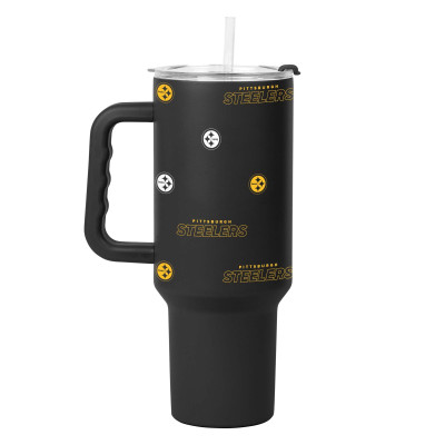 Термос Pittsburgh Steelers 40oz. Step and Repeat Powder Coat