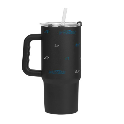 Термос Carolina Panthers 24oz. Step and Repeat Powder Coat