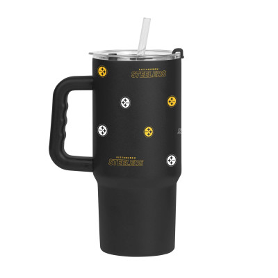 Термос Pittsburgh Steelers 24oz. Step and Repeat Powder Coat