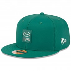 Бейсболка New York Jets New Era Green 2025 Sideline 59FIFTY