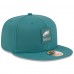 Бейсболка Philadelphia Eagles New Era Midnight Green 2025 Sideline 59FIFTY