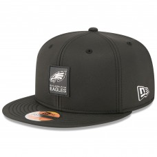 Бейсболка Philadelphia Eagles New Era Black 2025 Sideline 59FIFTY