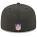 Бейсболка Pittsburgh Steelers New Era Black 2025 Sideline 59FIFTY