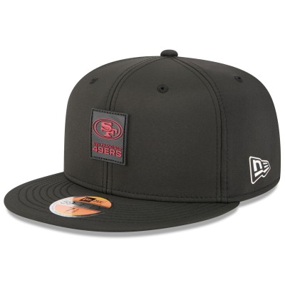 Бейсболка San Francisco 49ers New Era Black 2025 Sideline 59FIFTY