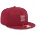 Бейсболка Washington Commanders New Era Burgundy 2025 Sideline 59FIFTY