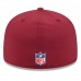 Бейсболка Washington Commanders New Era Burgundy 2025 Sideline 59FIFTY