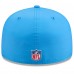 Бейсболка Los Angeles Chargers New Era Powder Blue 2025 Sideline 59FIFTY