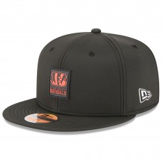 Бейсболка Cincinnati Bengals New Era Black 2025 Sideline 59FIFTY