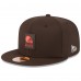 Бейсболка Cleveland Browns New Era Brown 2025 Sideline 59FIFTY