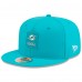 Бейсболка Miami Dolphins New Era Aqua 2025 Sideline 59FIFTY