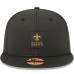 Бейсболка New Orleans Saints New Era Black 2025 Sideline 59FIFTY
