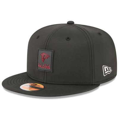 Бейсболка Atlanta Falcons New Era Black 2025 Sideline 59FIFTY