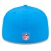 Бейсболка Detroit Lions New Era Blue 2025 Sideline 59FIFTY