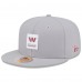 Бейсболка Washington Commanders New Era Gray 2025 Sideline 59FIFTY