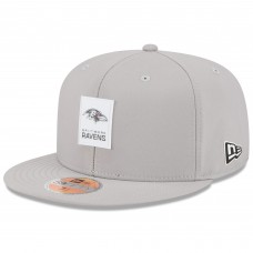 Бейсболка Baltimore Ravens New Era Gray 2025 Sideline 59FIFTY