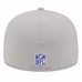 Бейсболка Buffalo Bills New Era Gray 2025 Sideline 59FIFTY